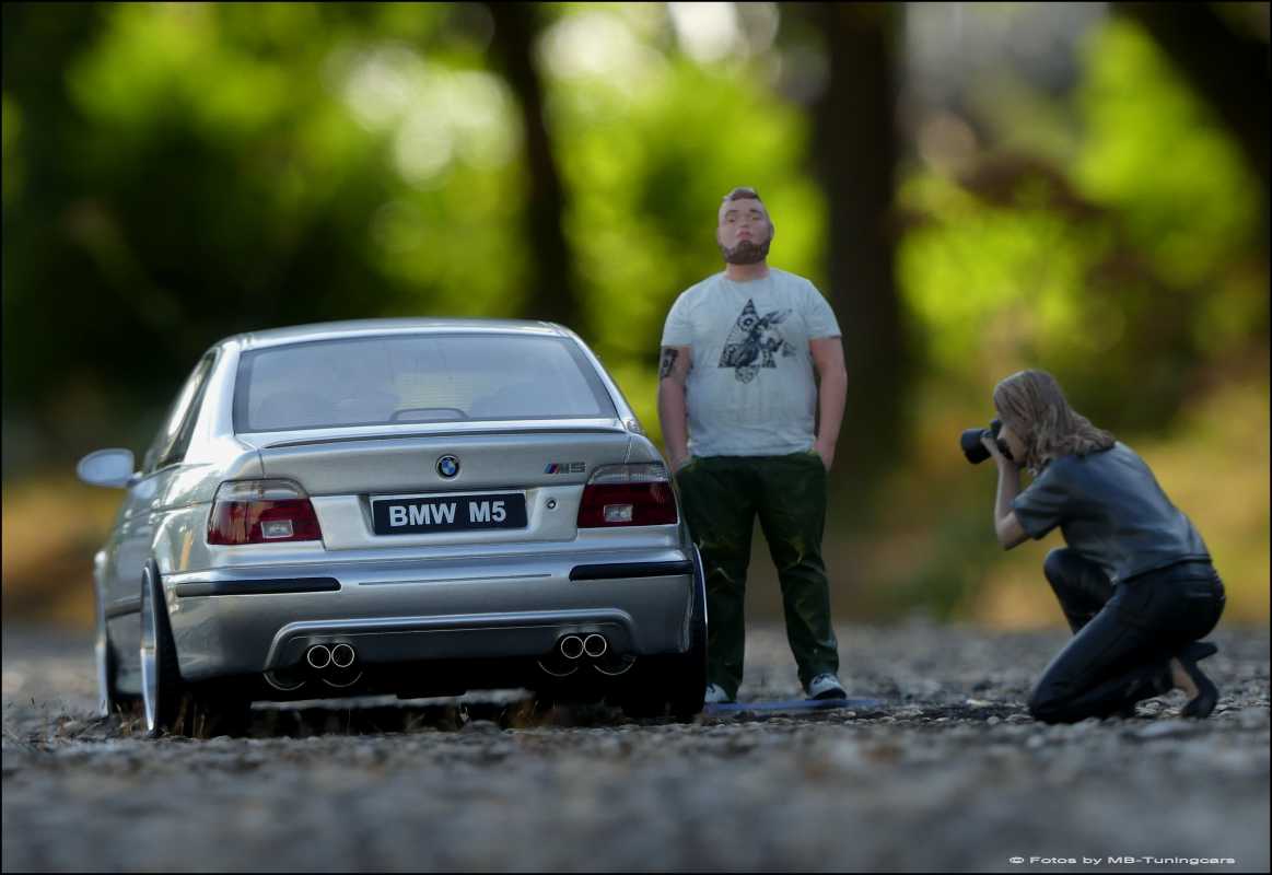 1:18 BMW E39 M5 Silver Edition